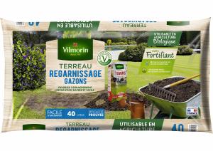 Terreau Regarnissage Gazon - 40 L